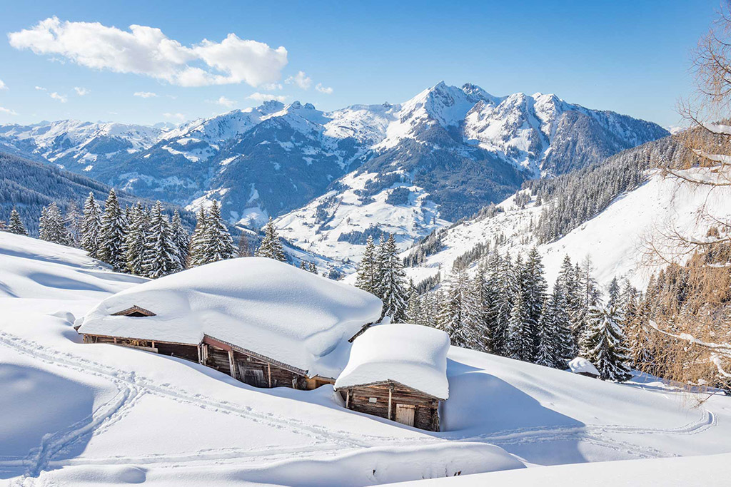 Tophotels Salzburg Großarltal Pongau Schneelandschaft Winterlandschaft